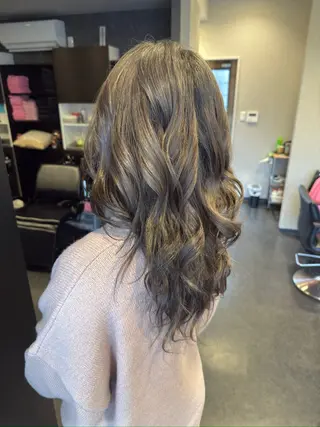 ロング 髪質改善⚡️カラー 🍀武久 誠🍀のヘアスタイル