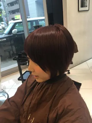 ショート ミディアム セミロング ロング カラー emerge川崎店所属・髪質改善/縮毛矯正 YUUKIのヘアスタイル