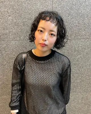 ミディアム カラー パーマ ヘアアレンジ メンズ キッズ ネイル マツエク・マツパ アイブロウ tatsumi/ボブ ウルフ/レイヤーのヘアスタイル