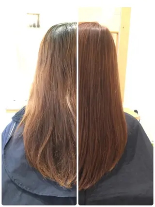 セミロング ロング ツヤ髪専門美容師 桑原 和誠のヘアスタイル