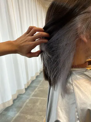 ミディアム CECIL hair なんば店所属・メンズパーマ 艶髪☆店長☆有馬のヘアスタイル