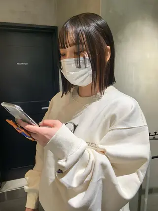 ショート カラー アンニュイヘア🪽 ayumiのヘアスタイル