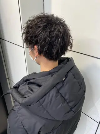 ショート パーマ メンズ 髪質改善/縮毛矯正 今井海斗のヘアスタイル