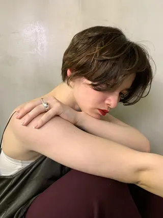 ショート カラー CALAMARI所属・ツヤ髪髪質改善 yu-kiのヘアスタイル