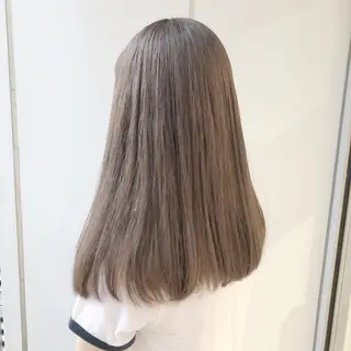 ロング カラー ヘアアレンジ 榎園 由美のヘアスタイル