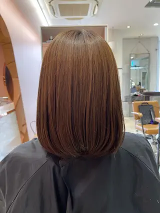 ミディアム カラー nameless miichiのヘアスタイル