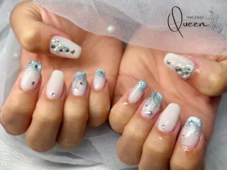 ネイル Queen nail 北堀江 ASUKAのネイルデザイン