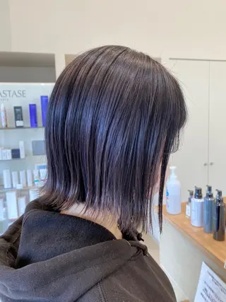 ミディアム カラー プルエクステ/透明感 カラー✨KAZUKIのヘアスタイル