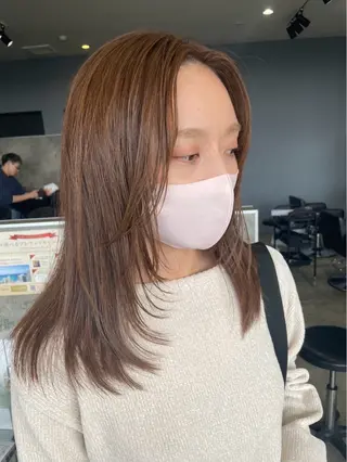 カラー ✂︎GLITTER ✂︎東ヶ崎　湧✂︎のヘアスタイル