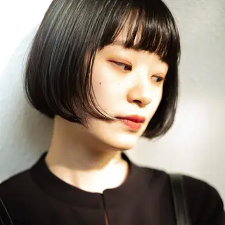 ミディアム stylist田口 祐歩のヘアスタイル