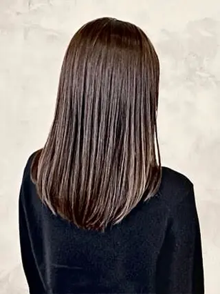 セミロング アミーベル🧸🧡 廿日市本店のヘアスタイル