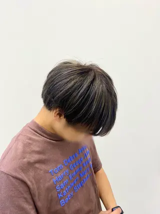 カラー ひかり/ショート /似合わせカラーのヘアスタイル