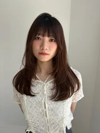 ロング カラー yoro /ミホのヘアスタイル