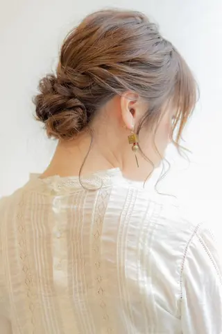 ミディアム ヘアアレンジ cofy by melt所属・🍎みついじゅん🍏 ボブ指名No.1のヘアスタイル