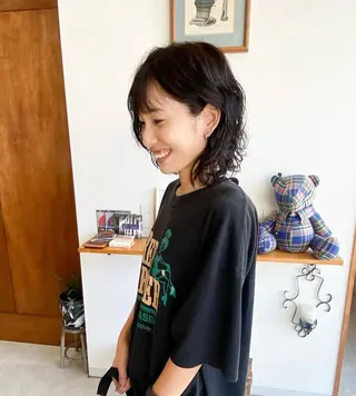 ミディアム it.所属・it. Arisaのヘアスタイル