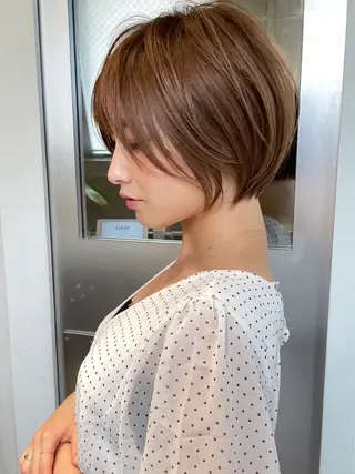 ショート カラー ハイライトNo.1☆ ゆうのヘアスタイル