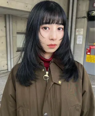 ロング カラー 透明感カラーと映画 美容師/yujiのヘアスタイル