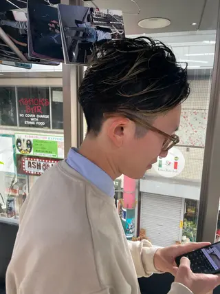 ショート 谷田　雅也 タニダ　マサヤのヘアスタイル