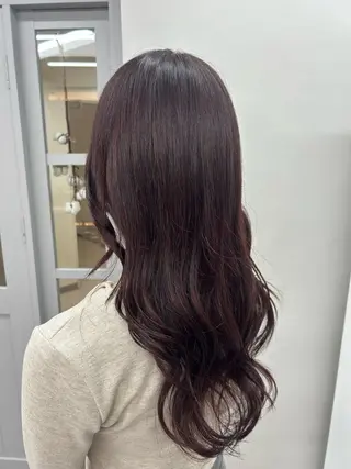 ロング 池袋🫧mio🫧 透明感ワンカラー🫧のヘアスタイル