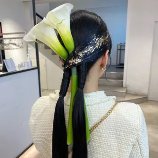 顔周りカット/透明感 カラー✂️MEIのヘアスタイル