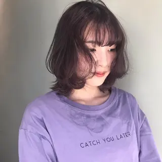 ミディアム カラー share salon JAM 吉祥寺所属・レイヤー/ブリーチ HIKARU ♡のヘアスタイル