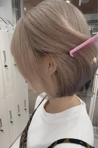 カラー 透明感カラー／ CHIHIROのヘアスタイル