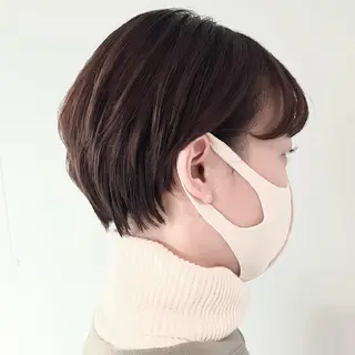 ショート はらだ ともこ☺︎のヘアスタイル