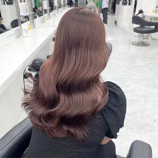 ロング カラー ヘアアレンジ 透明感ベージュ🪽 髪質改善🤎Rinのヘアスタイル