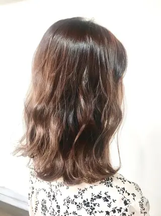 ミディアム カラー 女性専用サロン 【中崎町】ゆきみのヘアスタイル