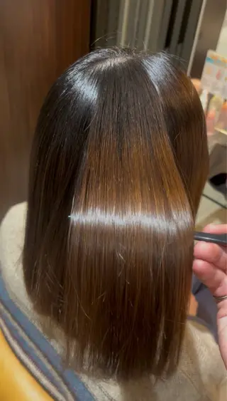 セミロング PROGRESS 荻野琉生⛄️のヘアスタイル