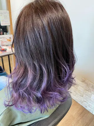 カラー 早川 真幸のヘアスタイル