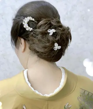 ロング ヘアアレンジ 小林 かおりのヘアスタイル