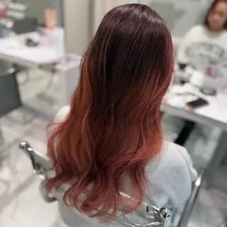 ロング 韓国スタイル🇰🇷 児島葉月のヘアスタイル