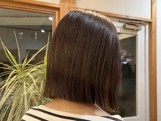 カラー hair　make ONE009 平塚所属・🌟ボブカット募集中 🌟　しだあつきのヘアスタイル