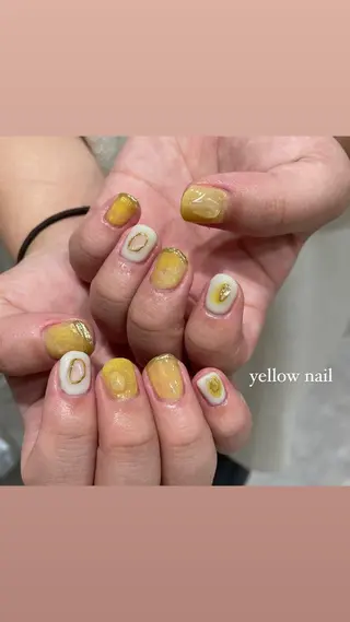 ネイル 淡色ネイル 🎀moeのネイルデザイン