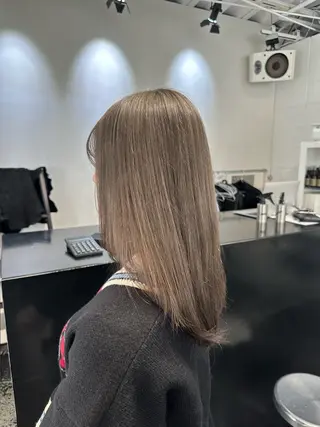 ミディアム 🎀ツヤ髪韓国網紅 ヘアミカ🎀のヘアスタイル