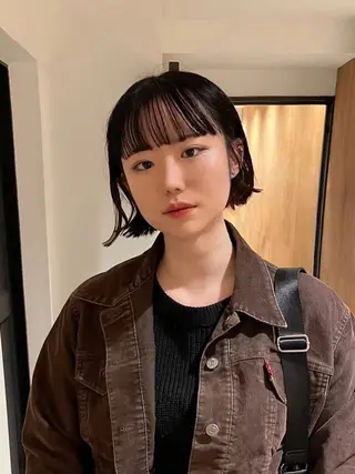 ミディアム カラー Qin shaire salon 原宿所属・🌿パーマ/ボブ/ レイヤー/Mikiのヘアスタイル