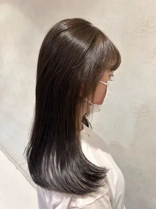 ミディアム カラー /暖色Yukaのヘアスタイル
