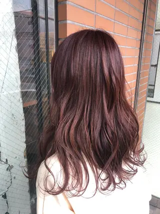 ロング カラー bococa りんのヘアスタイル