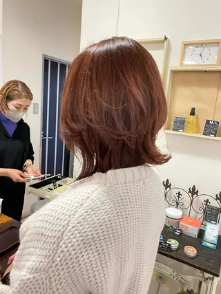 ミディアム hair  mode RITZ所属・★ 里奈★のヘアスタイル