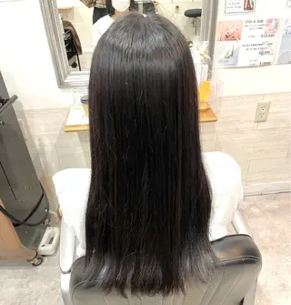 ロング カラー 堀川 希歩のヘアスタイル