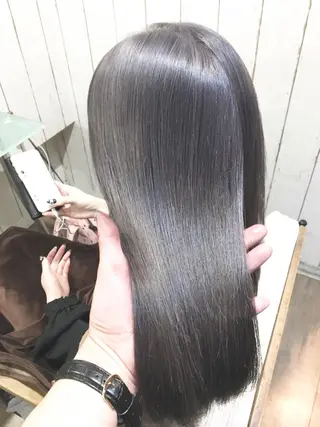 ミディアム カラー パーマ ヘアアレンジ RecheRche【池袋】所属・👑指名率No.1 👑坂口飛翔のヘアスタイル