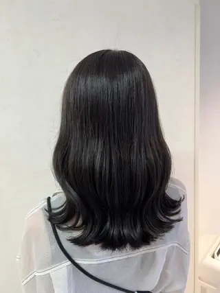 ミディアム カラー 透明感カラー/ ダブルカラー /ソラのヘアスタイル