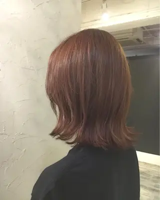 ミディアム カラー LoRE hair 四条河原町 西尾友里のヘアスタイル