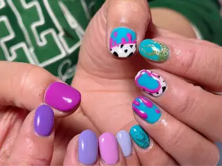ネイル Nail Atelier IamI所属・アイアムアイ 大村磨衣のネイルデザイン