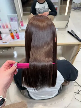 ロング ベージュ カラー🧸ゆいなのヘアスタイル