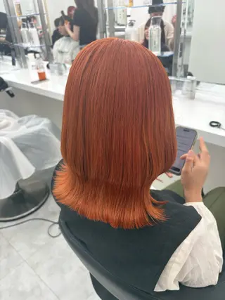 カラー ARISA/縮毛矯正 /艶髪カラー♡のヘアスタイル