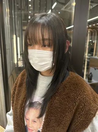 カラー FILMS所属・タグチ アスカのヘアスタイル