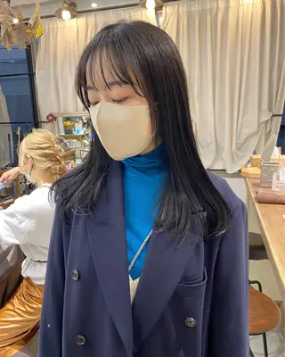 ロング カラー 透明感カラー 🩰asumiのヘアスタイル