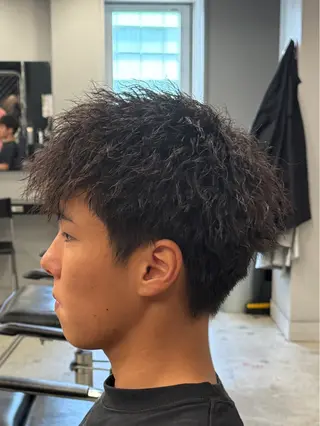 パーマ RISE  綾瀬店所属・快斗🔥メンズパーマ 🔥モデル募集中🔥のヘアスタイル